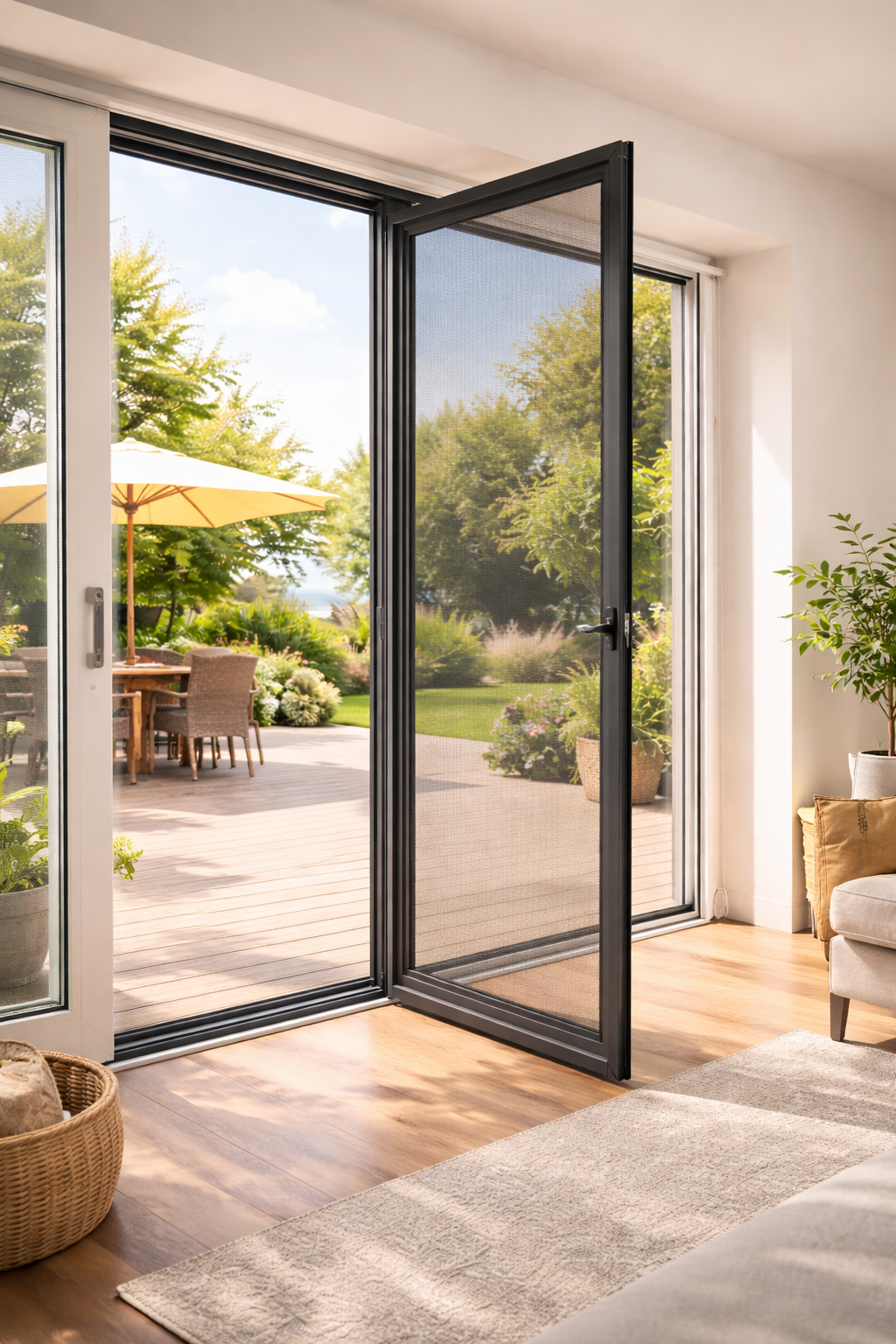 Insektenschutz Pendeltür Montage Andreas Blohm OHZ Bremen