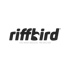 Riffbird-Logo mit dem Slogan „YOU NAME IT WE BUILD IT - WE DELIVER“.