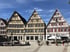 Marktplatz in Herrenberg mit historischen Fachwerkhäusern