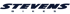 STEVENS BIKES Logo in Dunkelblau auf transparentem Hintergrund.