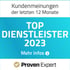 Kundenmeinungen der letzten 12 Monate: Top Dienstleister 2023. Mehr Infos. ProvenExpert Logo.