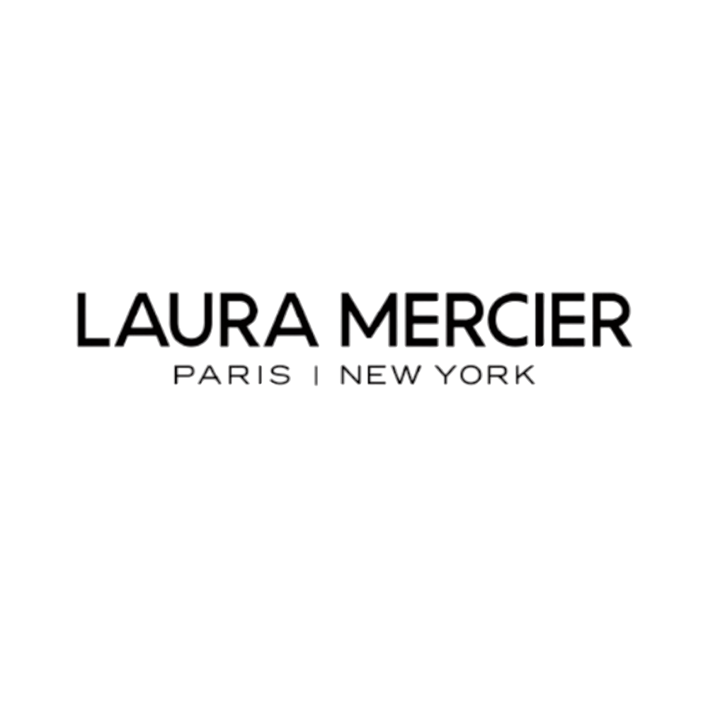 Laura Mercier logo - PR client reference for luxury cosmetics