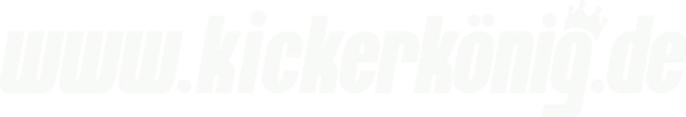 www.kickerkönig.de Schriftzug in weiß auf grünem Hintergrund, mit einer Krone über dem "ö" in König.