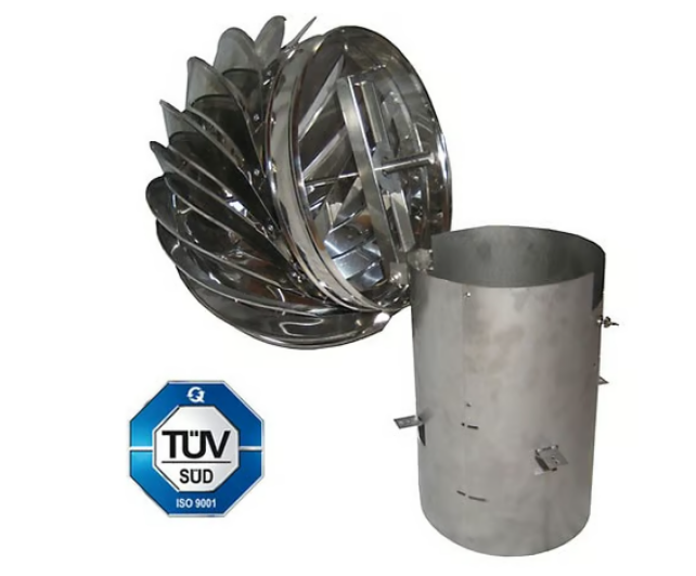 Schlechter Kaminzug? Der Rotovent® Zugverstärker schafft Abhilfe.