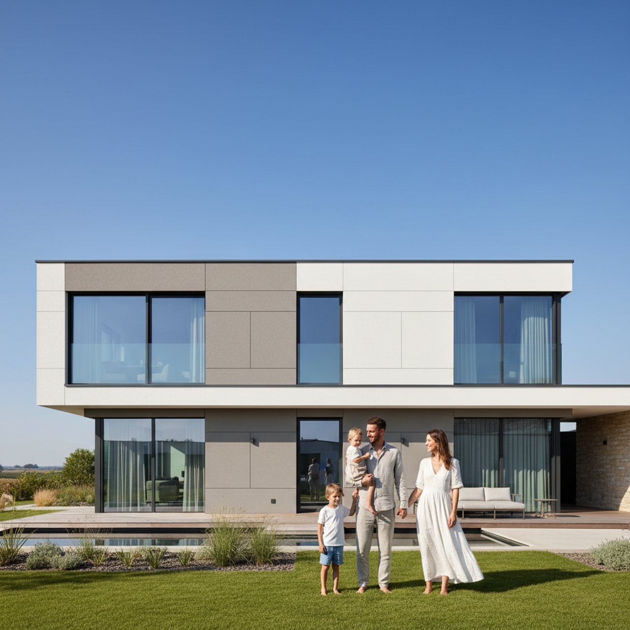 Wetterfeste Fassade