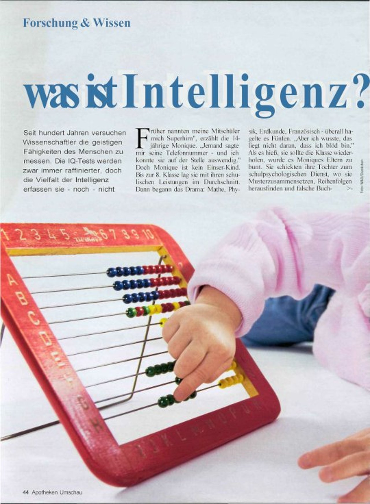 Was ist Intelligenz?