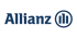 Allianz-Logo mit dem Schriftzug "Allianz" und einem Kreis-Symbol mit drei vertikalen Balken.