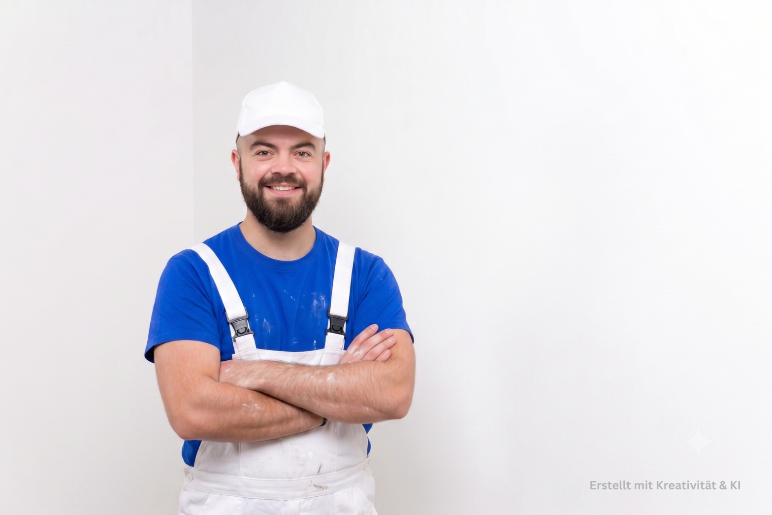 Handwerker von Renova auf der Baustelle