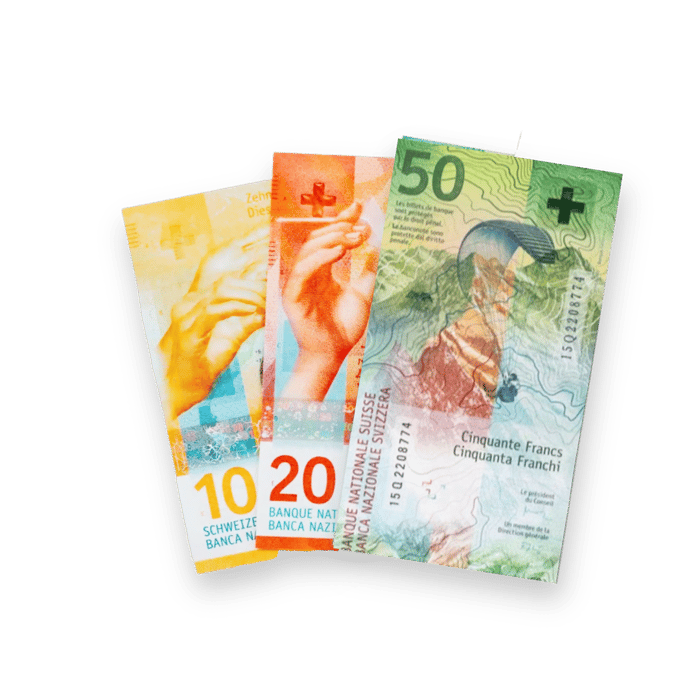 150–250 CHF / Monat