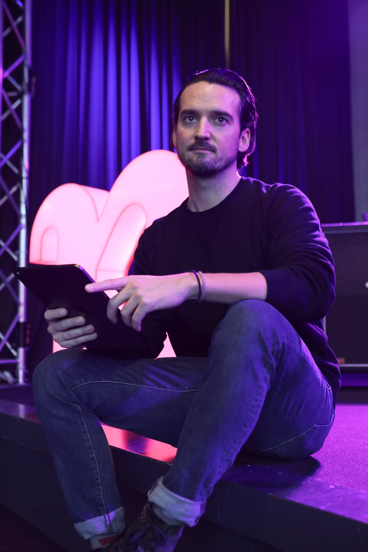 Daniel Rakus bei einem Event in Berlin