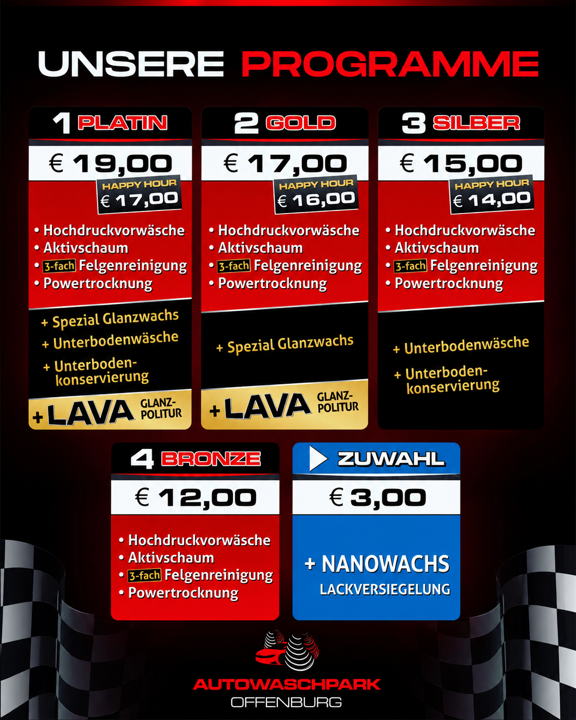 Entdecken Sie unsere Waschprogramme!✨