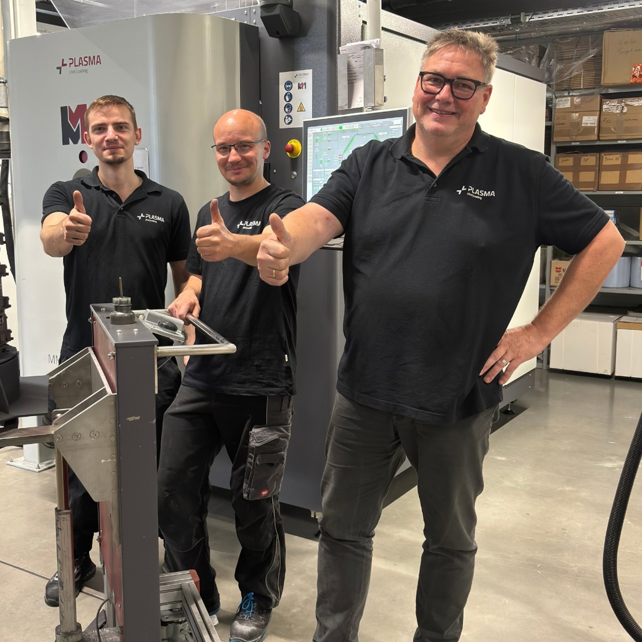 Das Team von PLASMA plus freut sich dich kennenzulernen.