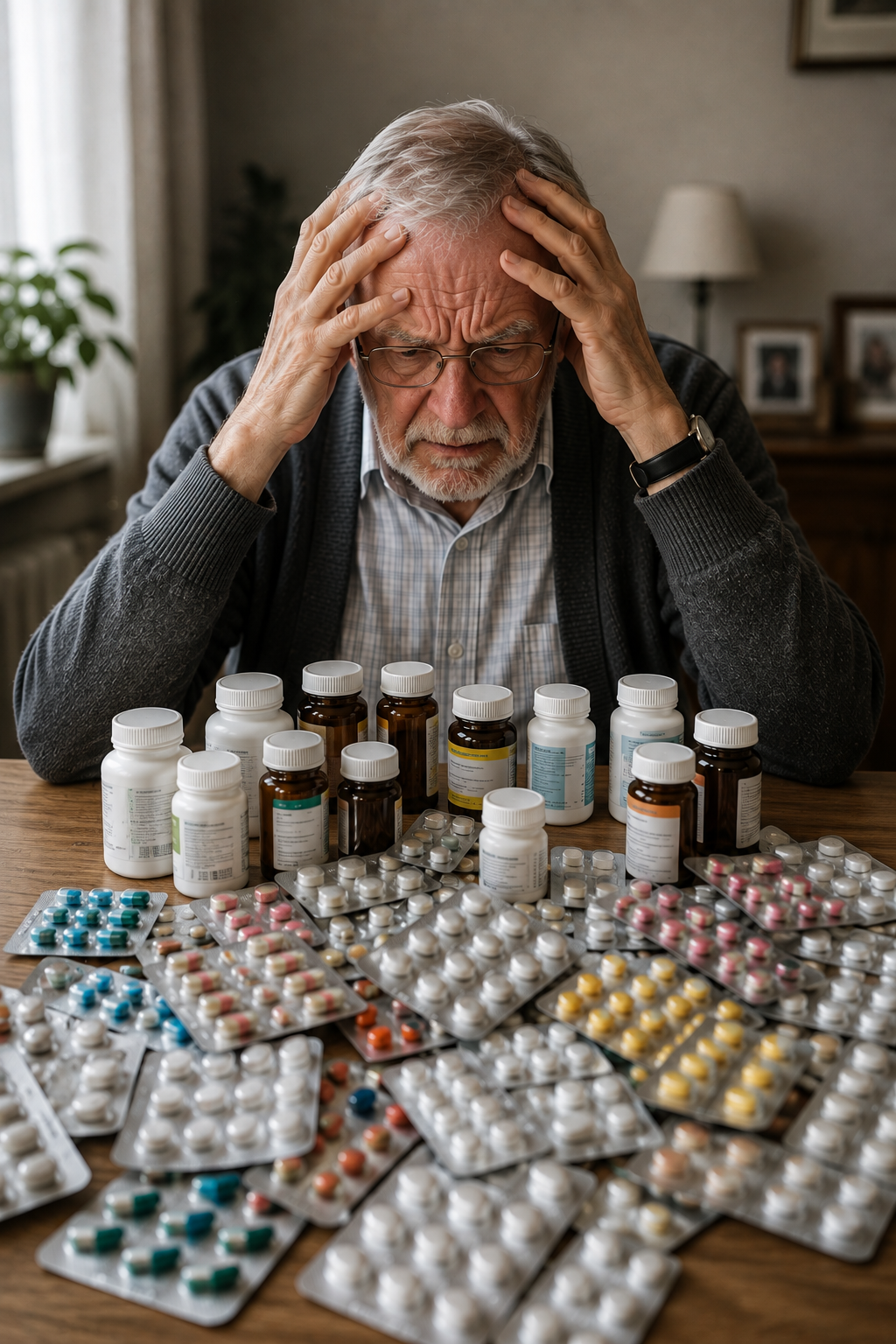 Apothekerin im Beratungsgespräch mit einem älteren Herrn im separaten Beratungsraum