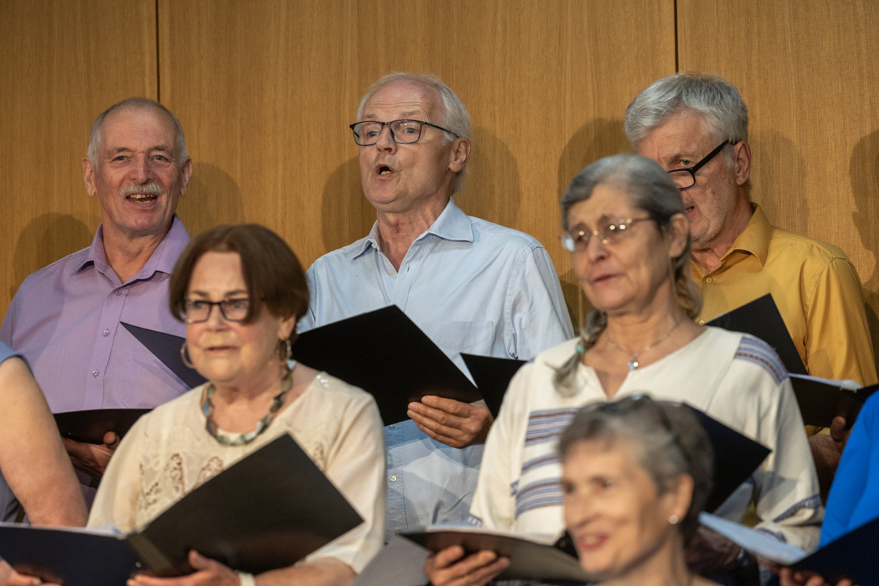 Chor Viva la musica in the Auditorium of the Joanneumsviertel at the Long Night of Choirs, Voices of Spirit 2025, Graz
