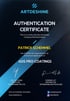Zertifikat: Authorised Applicator – ADS Pro Coatings