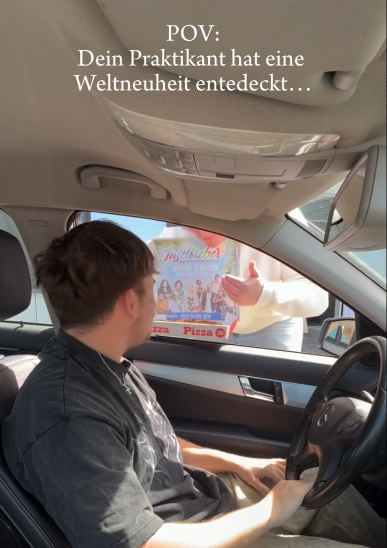 Inselfieber Festival — Kooperation Pizzakarton-Kampagne PIZZ-KA-PRINT
