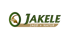 Jakele Jagd + Natur Logo mit einem goldenen Steinbockkopf in einem grünen Kreis.