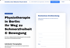 Webseite "Physio Berlin" mit Überschrift "Physiotherapie in Berlin: Ihr Weg zu Schmerzfreiheit & Bewegung" und Kontaktformular.