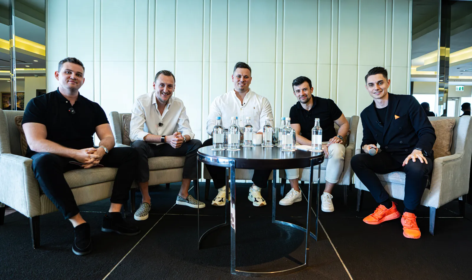 Das Heartbeat-Team auf dem Panel