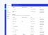 Dashboard-Ansicht einer Software mit einer Liste von Einträgen wie Google, Trustpilot, Apple Maps und Facebook.