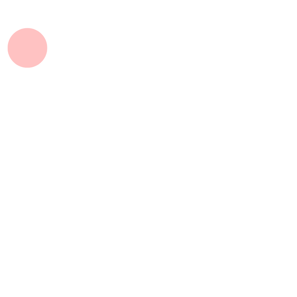 Schriftzug "i'm social" in Weiß auf dunkelgrünem Hintergrund; Punkt über dem "i" ist rosa.