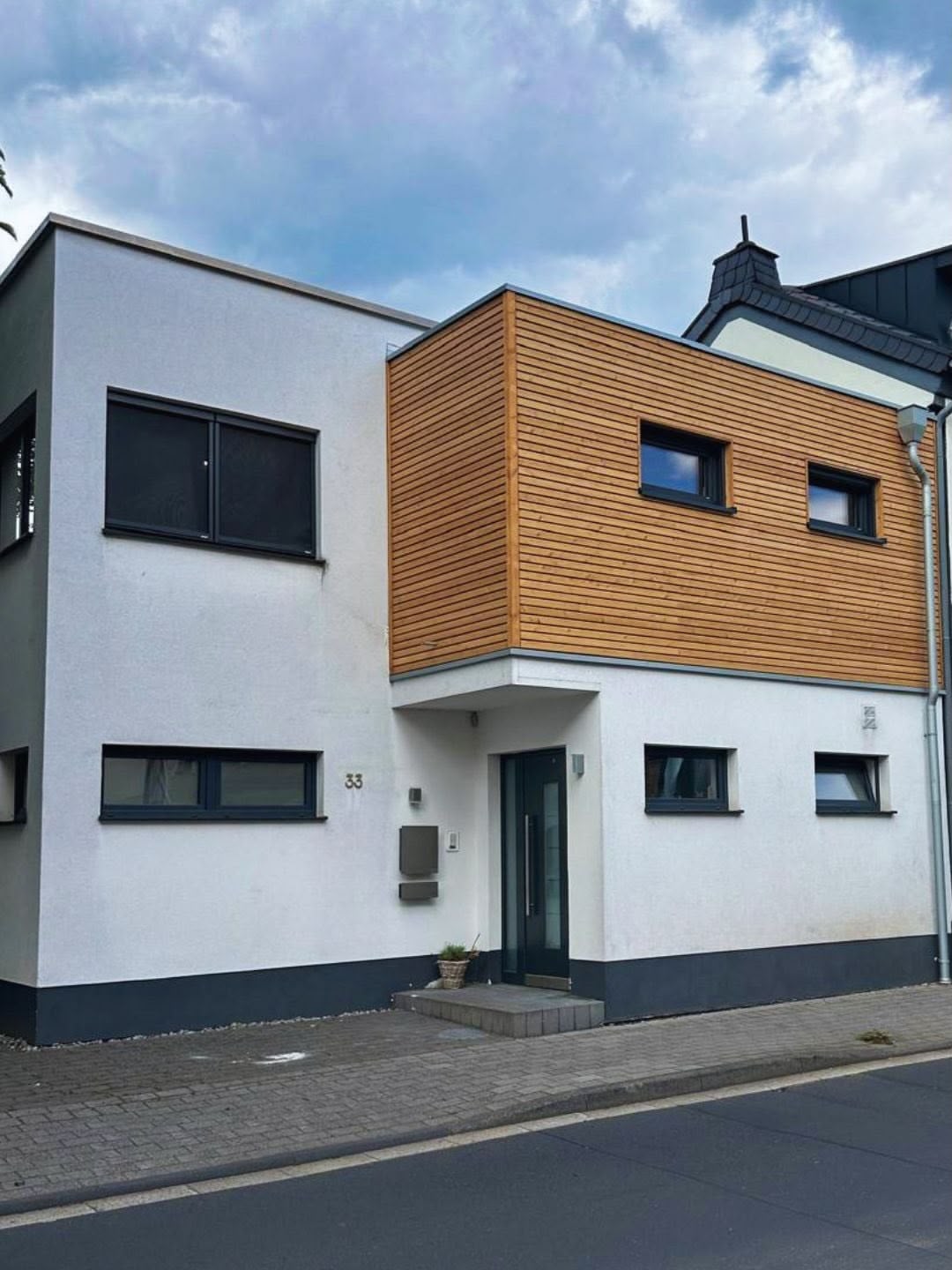Anbau an ein Bestandshaus