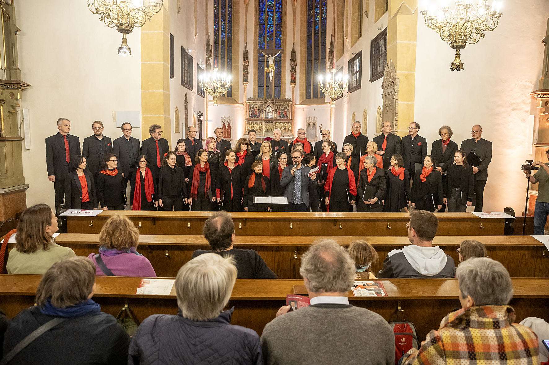 Chor Mondo Musicale in the Stadtpfarrkirche at the Long Night of Choirs, Voices of Spirit 2026, Graz