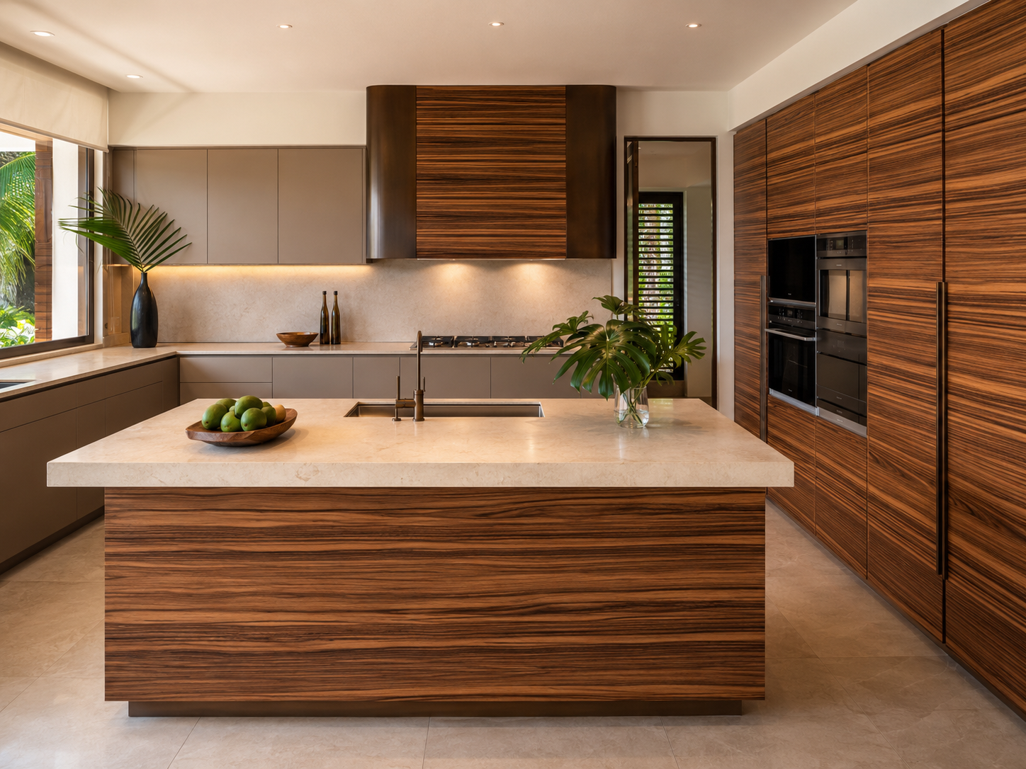 Cocina premium Contemporary American diseñada a medida por Lolo Morales Studio