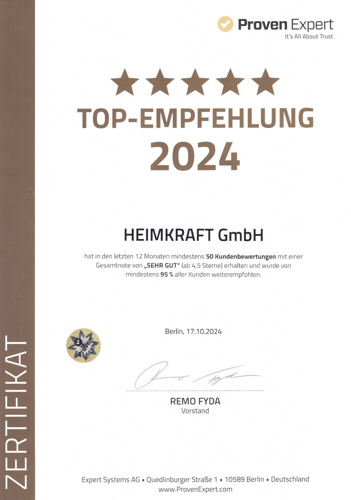TOP-Empfehlung