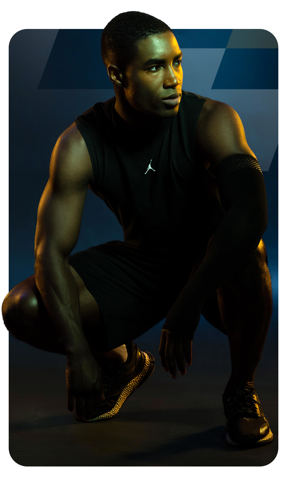 Sportlerin im High Class Fitness Studio