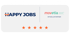 HAPPY JOBS Partnerbadge