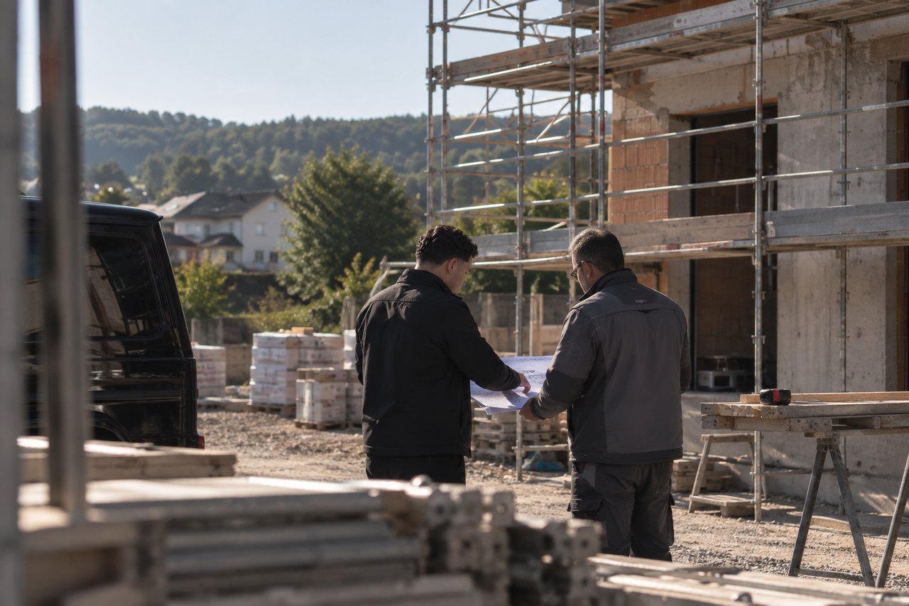 Ismail Ajdarpasic, Gründer und Geschäftsführer von AM Construction et Toiture