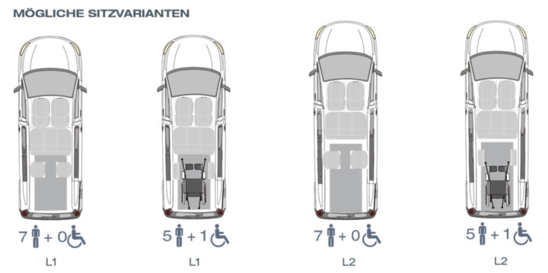 Toyota Proace Electric mit Heckausschnitt – Grafik 1