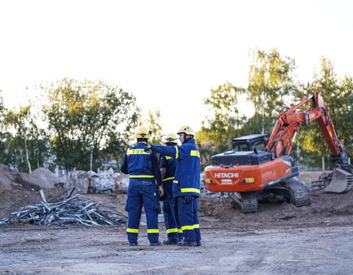 THW Einsatzübung bei Vennes