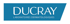 Blaues Logo mit weißem Text "DUCR AY LABORATOIRES DERMATOLOGIQUES".