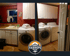 Tile work and Cabinets and Painting in this beautiful Laundryroom makeover by Fairhope Fix