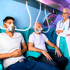 Patients undergoing Hyperbaric Oxygen Therapy in a treatment chamber, receiving oxygen therapy
