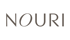 NOURI-Logo in dunkelgrauem Text auf weißem Hintergrund.