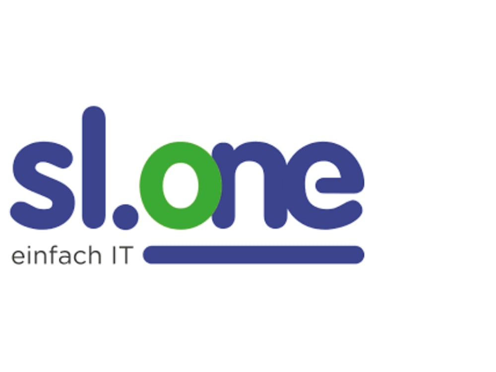 SL.one Logo mit "einfach IT" Schriftzug