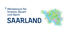 Logo des Ministeriums für Inneres, Bauen und Sport Saarland, mit einer Karte des Saarlandes aus farbigen Kreisen.