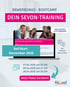 DEIN SEVON-TRAINING mit Studierenden auf Laptop, Ref-Start Nov 2026, 07.04.2026 16 Uhr, 09.04.2026 17 Uhr.
