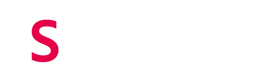 Logo mit großem weißem C und rotem S, daneben weißer Text „Coach Saharnaz“ auf dunkelgrünem Hintergrund.