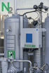 Industrieller Stickstoffgenerator in einer Produktionsumgebung
