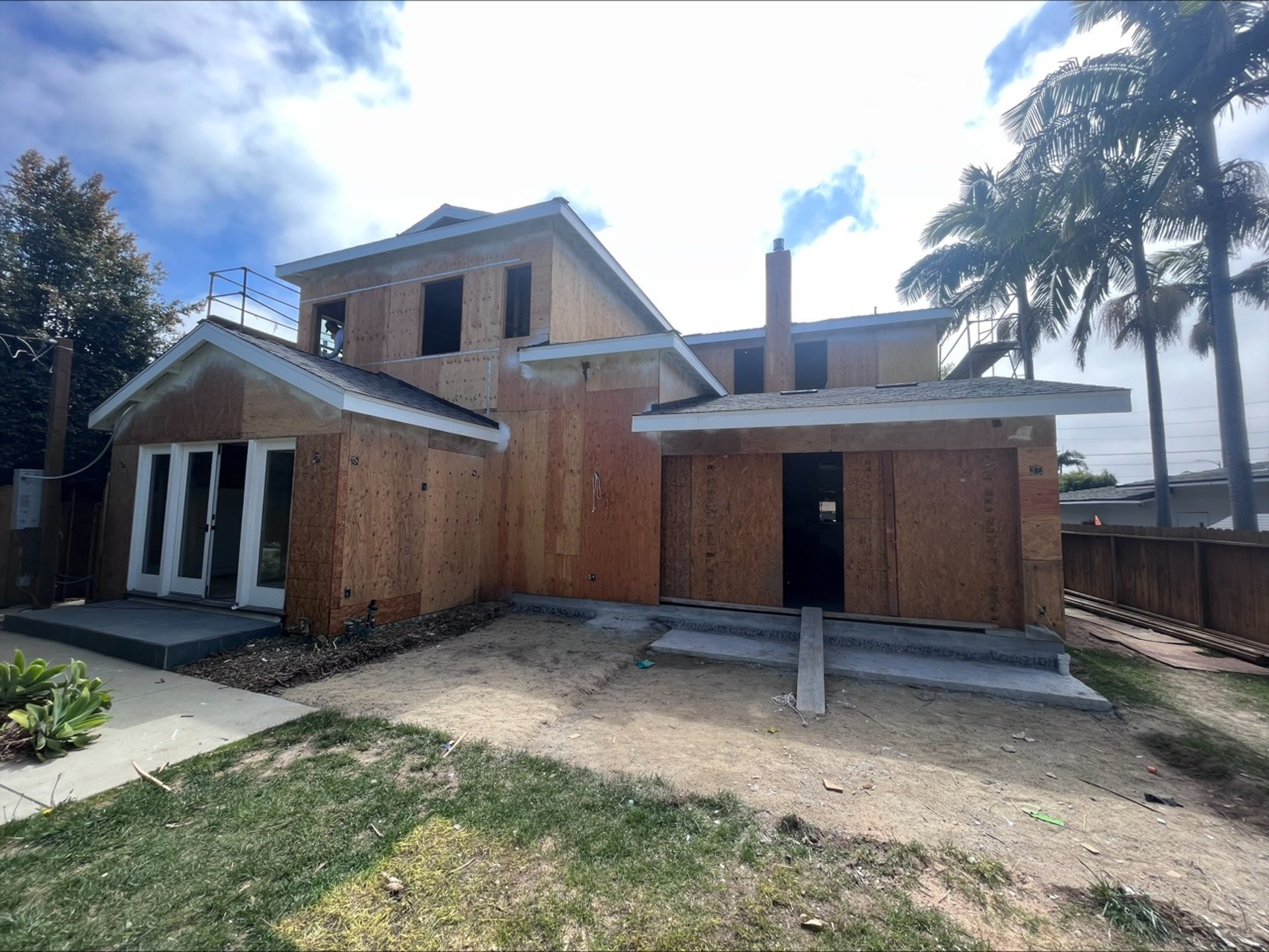 before los angeles hardie siding installation new home construction