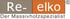 Re-elko Logo mit Slogan "Der Massivholzspezialist".