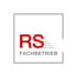 Rotes Logo mit den Buchstaben RS und dem Wort FACHBETRIEB, umrahmt von einem grauen Quadrat.