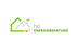 Logo: Ein Hausumriss in Grün und Weiß mit einem Blatt auf dem Dach. Text "hd ENERGIEBERATUNG" daneben.