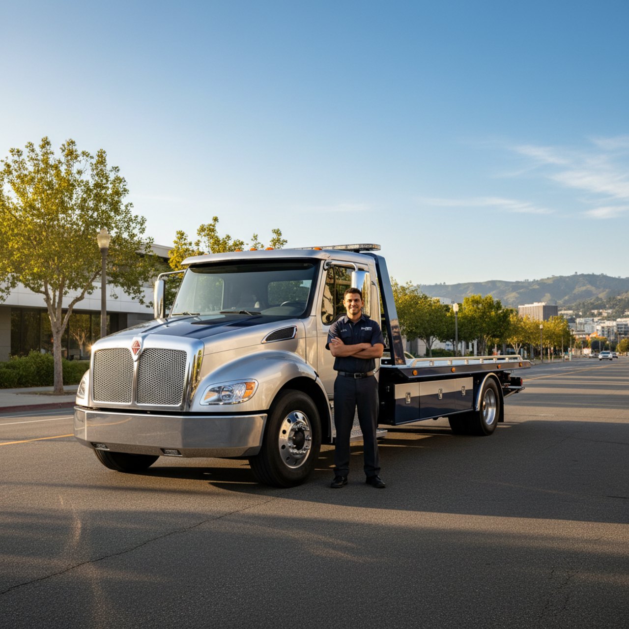 Cupertino tow truck