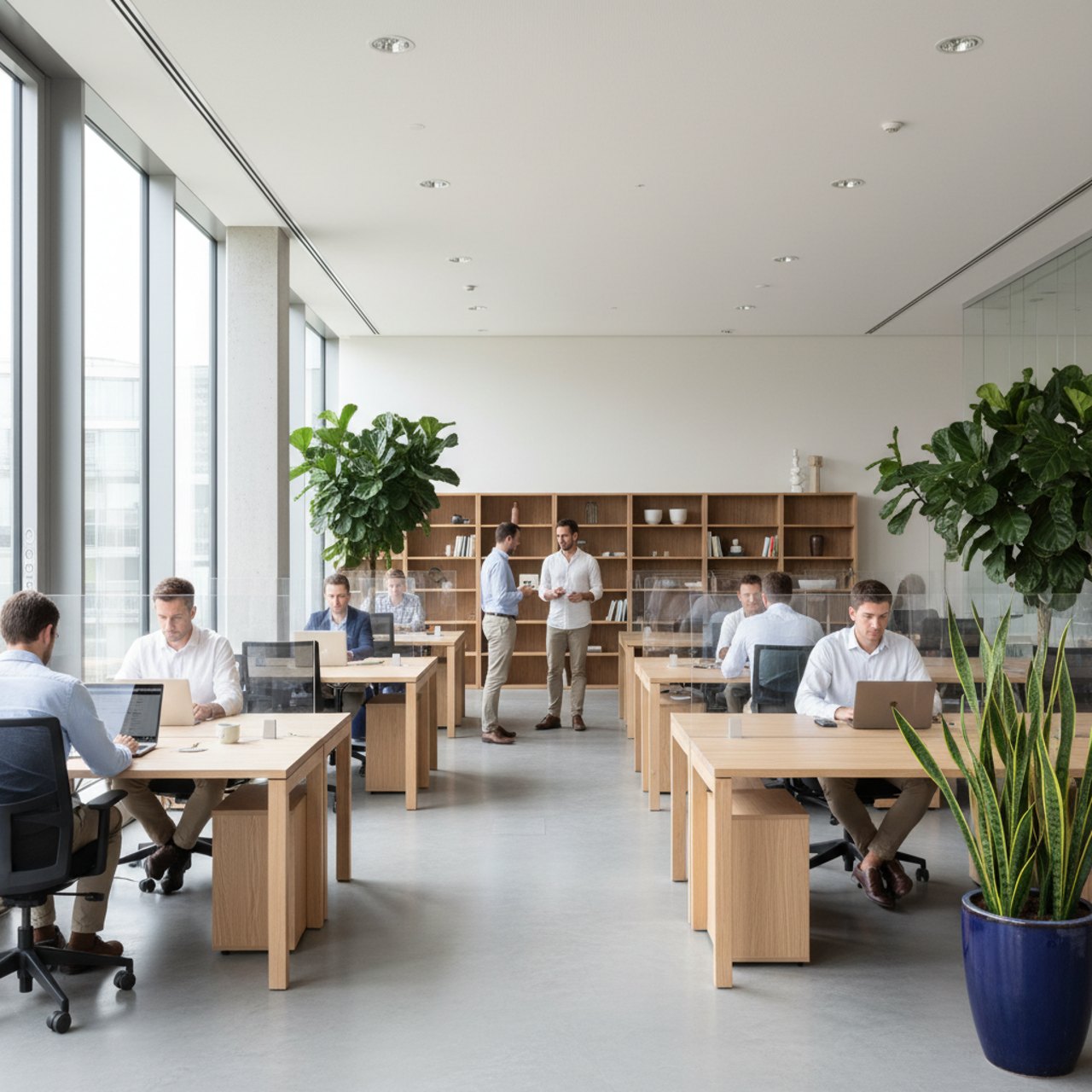 Professionelle Büroreinigung in Wien – Reinigung eines Arbeitsplatzes im Büro