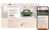 Mobile Ansicht der neuen Webseite der Fahrschule im Warndt durch Marvin Schulz Webdesign